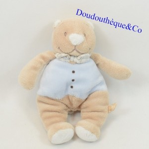 Plüschiger Noukébär NOUKIE'S Oscar und Léon blaue Jacke 18 cm