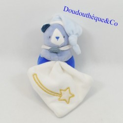 Doudou handkerchief bear BABY NAT' shooting star BN0395 15 cm