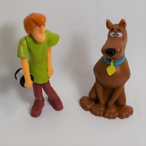2 Figuras de Sammy y Scooby-Doo Dog BURGER KING Hanna Barbera