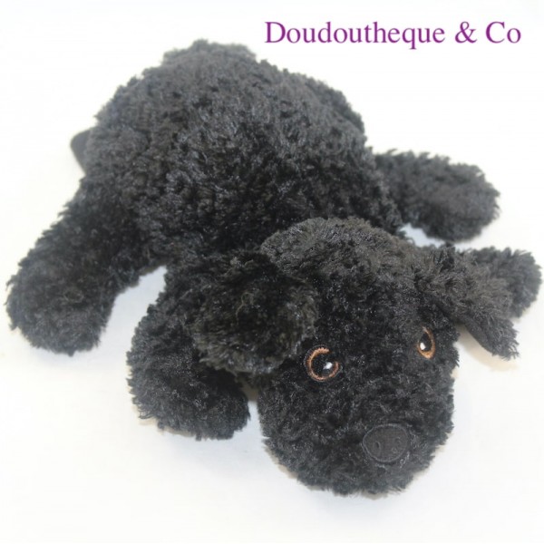 IKEA Dog Puppet Cuddly Toy Curly Black 23 cm SOS Cuddly Toy