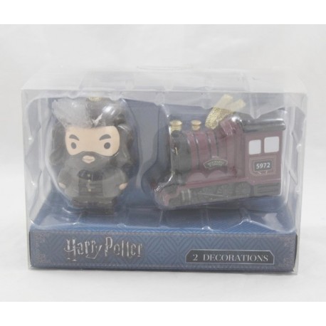 Harry Potter FIR Dekoration WARNER BROS Primark Hagrid und Harz Ornament Zug