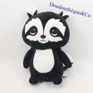 Plüsch Waschbär ZEEMAN schwarz-weiß 26 cm