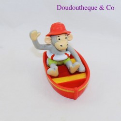 Monkey figurine H. OXENBURY BAYARD Popi in his boat