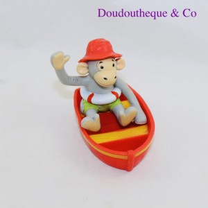 Figura de mono H. OXENBURY BAYARD Popi en su bote