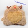 Peluche Renna EDISON INTERNATIONAL cuscino cuscino marrone animali domestici 43 cm