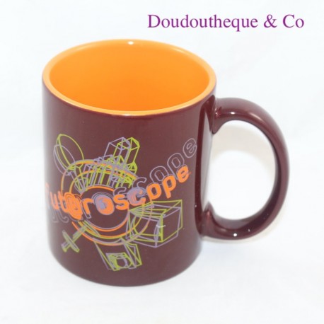 Mug parc d'attraction Futuroscope tasse marron