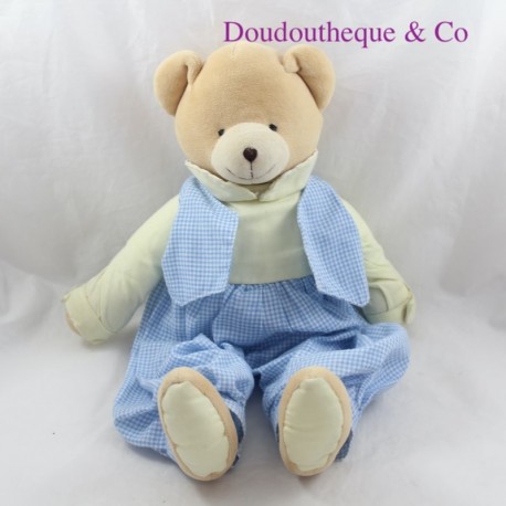 Teddybär LUCKSON gelbblaue Fliesen Teddybär LUCKSON gelbblaue Fliesen