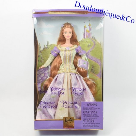 Model Doll Barbie Princess with Pea MATTEL Princess Collector