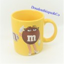 Mug Miss Brown M&M'S ceramic yellow cup 10 cm