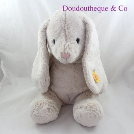 Plush rabbit STEIFF Knopf Im Ohr beige