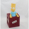 Alcancía de resina Bart Simpson LOS SIMPSONS caja Peligro 1997 Fox 20 cm