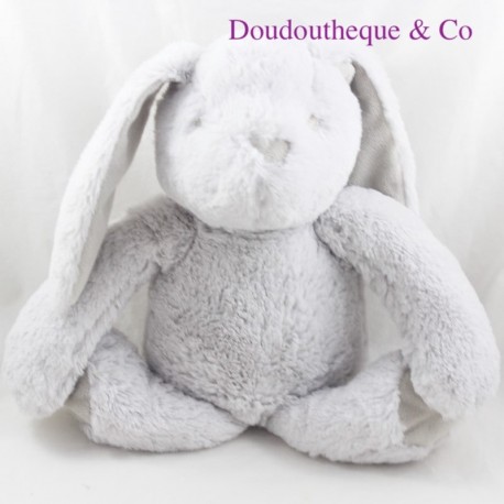 Peluche lapin ATMOSPHERA FOR KIDS gris assis