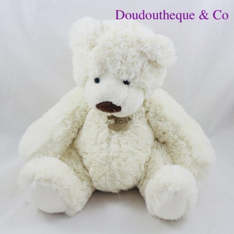 Peluche ours HISTOIRE D'OURS beige assis