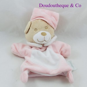 Doudou Puppenbär MES PETITS CAILLOUX Cmp rosa