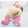 Plush dog LIEF Lifestyle beige blue pink heart plush awakening 44 cm