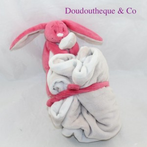 Doudou rabbit blanket NOUKIE'S Anna and Pili