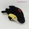Delfín felpa ELUZ negro amarillo