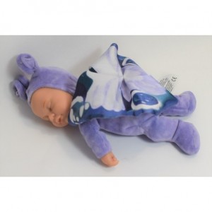 Muñeca mariposa bebé ANNE GEDDES púrpura púrpura 24 cm