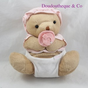 Teddy bear TUC TUC pink baby bear lollipop