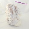 Peluche conejo CREACIONES DANI beige chiné bufanda 24 cm