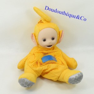 Laa-Laa TELETUBBIES yellow vintage parachute canvas plush bag 40 cm