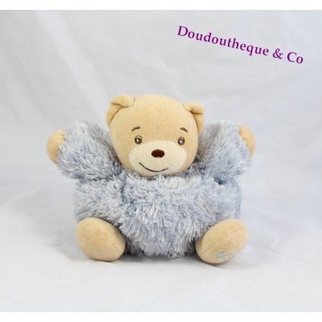 Doudou Bär KALOO Fell Fur blau 16 cm