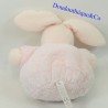 Doudou P'tit lapin KALOO Nudo blanco perla bola en forma rosa 18 cm
