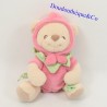 Teddybär NATURBÄREN Fisher Preis Erdbeere rosa grün 16 cm