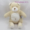 Teddy bear BARLEY SUGAR beige white
