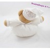 Doudou Kugelbär KALOO Dragée blanc Stickkugeln 14 cm