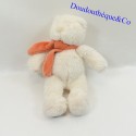 Doudou Ours MOULIN ROTY Linvosge Basile et Lola beige 19 cm