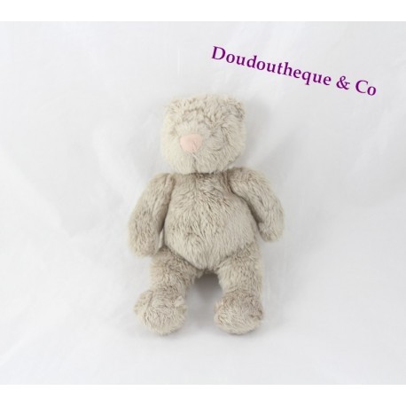 Plüschbär MOULIN ROTY Basile und Lola grau 20 cm Plüschbär MOULIN ROTY Basile und Lola grau 20 cm
