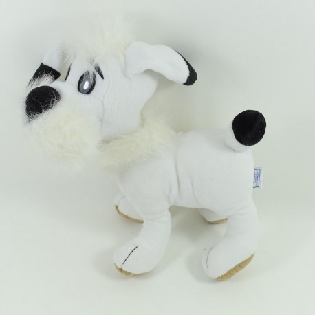 Peluche dog Idefix NOUNOURS Park Black white Asterix 32 cm