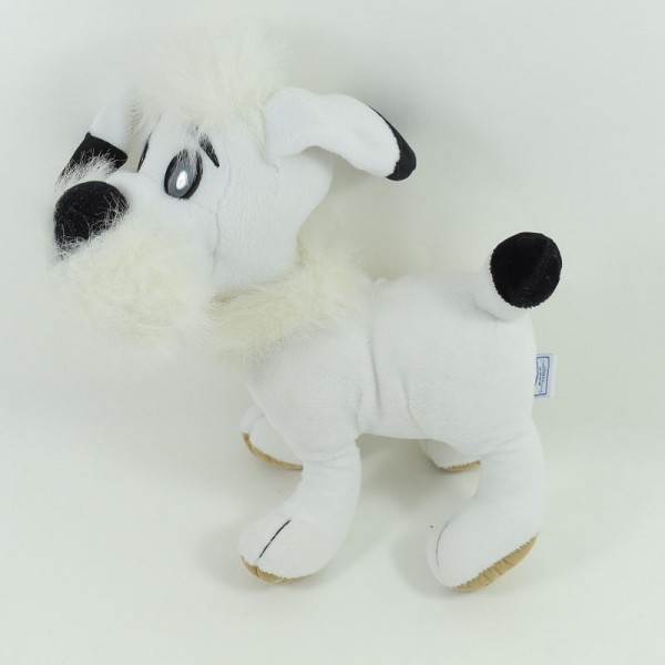 Peluche dog Idefix NOUNOURS Park Black white Asterix 32 cm - SOS