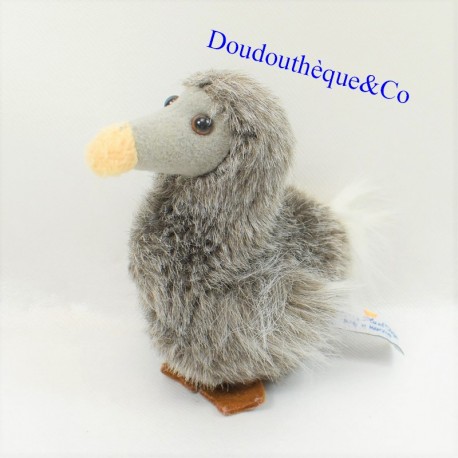 Plush dodo bird WALLY PLUSH TOYS Mauritius Mauritius dodo grey 14 cm