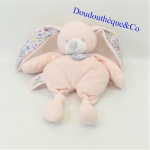 Doudou rabbit BOUT'CHOU My little pink cuddly toy Monoprix rabbit 23 cm