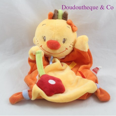 Doudou marionnette personnage NATTOU Tim et Lily