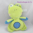 Semi-flat frog and elephant cuddly toy GIPSY reversible