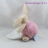 Doudou handkerchief rabbit BABY NAT' Poupi pink