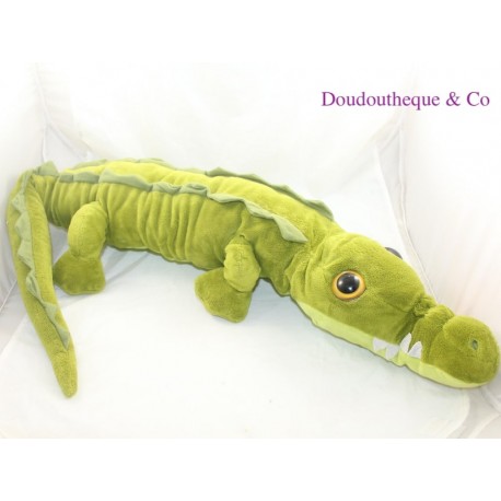 Crocodile plush NATURE PLANET green