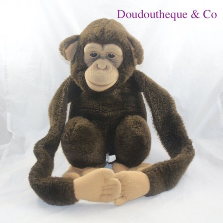 Peluche marionnette ventriloque singe AJENA Vintage