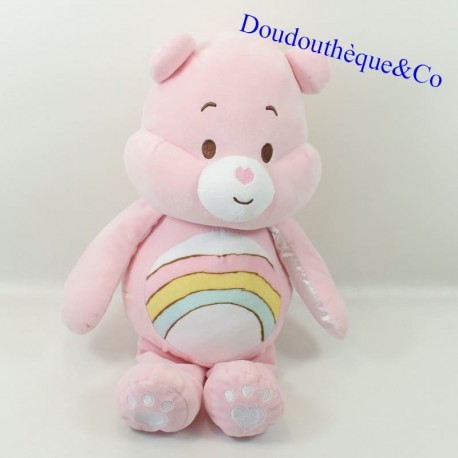 Plüschbär Bisounours PFLEGEBÄREN Rosa Grosprankster Regenbogenmuster 40 cm Plüschbär Bisounours PFLEGEBÄREN Rosa Grosprankster Regenbogenmuster 40 cm