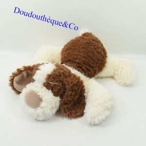 Plush dog NATURE COLLECTION Famosa brown and white 27 cm