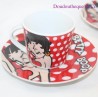 Set of 4 cups and saucers STARLINE Betty Boop