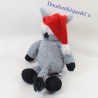 Plush toy Ane FERRERO KINDER Christmas white red cap 26 cm