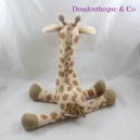 Plush giraffe JACADI beige brown