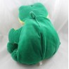 Vintage Stofffrosch SUPERTOYS Grün Gelb Stil Rumple Kunststoff Augen Zigeuner 50 cm