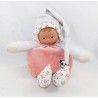 Elf doll COROLLE Happy Panda with bell pink white gray black 26 cm