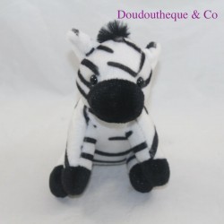 Plush zebra PIA striped black white