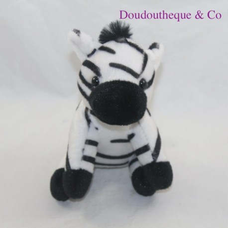 Peluche cebra PIA rayado blanco negro